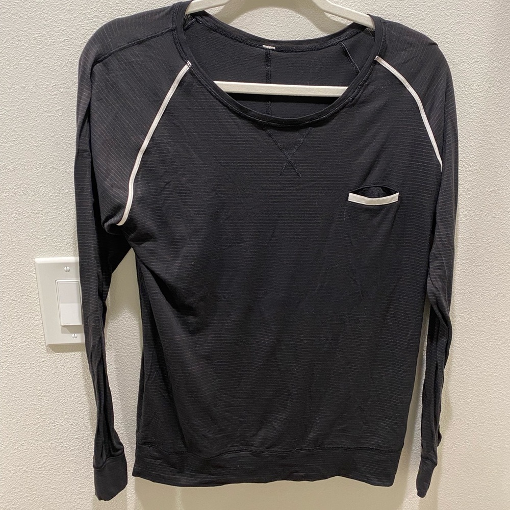 Black Long Sleeve Lululemon Shirt